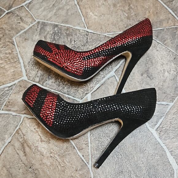 New in Box Rare Iron Fist Japan The Sun Will Rise Pointed Toe Platform Heel Sz 6 - Picture 10 of 16